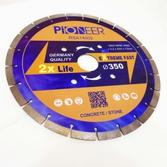 LƯỠI CẮT GẠCH ĐÁ 24 RĂNG PHI Ø350MM RSA14002