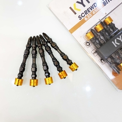 Mũi bắn vít chống sốc có nam châm MVKMXPH2-65-V10-N5 (VỈ 10 CÁI)