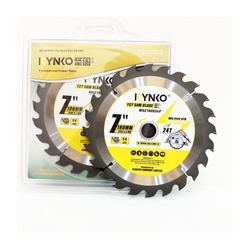 LƯỠI CƯA GỖ TCT 24 RĂNG Ø 180MM KYNKO WGZ180024P