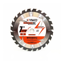 LƯỠI CƯA GỖ TCT 24 RĂNG Ø 184mm KYNKO WGZ184024PT20