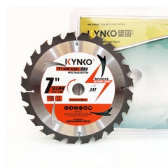 LƯỠI CƯA GỖ TCT 24 RĂNG Ø 184mm KYNKO WGZ184024PT20