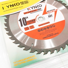 LƯỠI CƯA GỖ TCT 40 RĂNG Ø 250mm KYNKO WGZ250040PD25b22