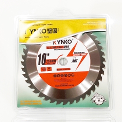 LƯỠI CƯA GỖ TCT 40 RĂNG Ø 250mm KYNKO WGZ250040PD25b22