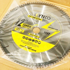LƯỠI CƯA GỖ TCT 100 RĂNG Ø 300mm KYNKO WGZ300100P