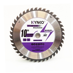LƯỠI CƯA GỖ TCT 40 RĂNG Ø 254mm KYNKO WXZ254040U