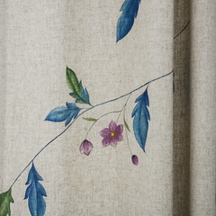 Rèm linen vẽ AH