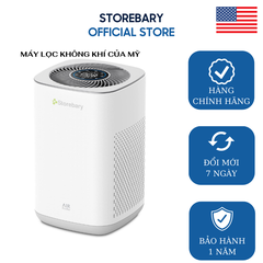 Máy lọc không khí STOREBARY - hệ 2 màng lọc triple HEPTA H13