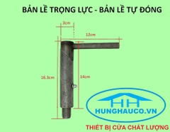 bản lề trọng lực tự đóng 2 chiều