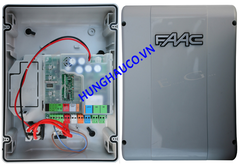 hộp điểu khiển cổng mở 2 cánh  FAAC 24vdc (không remote)