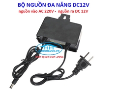 bộ nguồn đa năng DC 12V - 2A