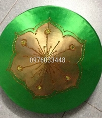 Bọc nón sen nền xanh