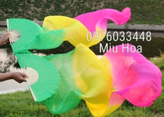 Quạt dải dài 3 màu ngang 01
