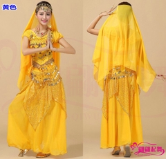 Váy múa Ấn độ người lớn Váy - Áo cộc