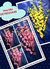 Cành hoa lụa
