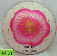 Bọc nón sen nền trắng