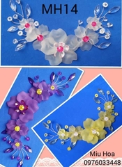 Mẫu cài đầu pha lê MH14