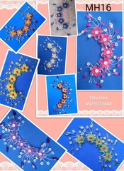 Mẫu cài đầu pha lê MH 16
