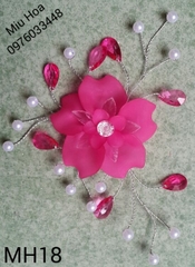 Mẫu cài đầu pha lê MH18