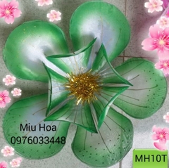Hoa múa mẫu 09 màu xanh lá