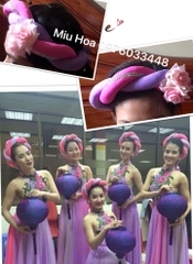 Khăn vấn mẫu đẹp