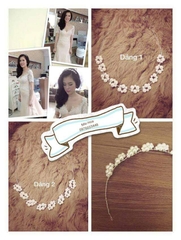 Mẫu cài đầu pha lê khác