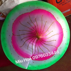 Bọc nón hoa sen xanh trắng