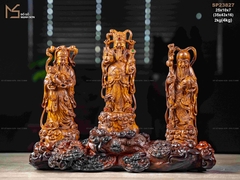 TƯỢNG TAM ĐA GỖ SƯA