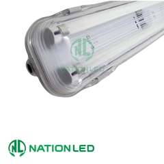Máng đèn T8 chống ẩm 2 bóng - 0,6m