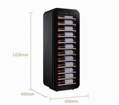 Tủ ướp rượu vang VINOCAVE 34 chai màu đen