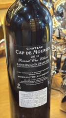 Château Cap de Mourlin Grand Cru Classé Saint-Émilion Grand Cru 2012