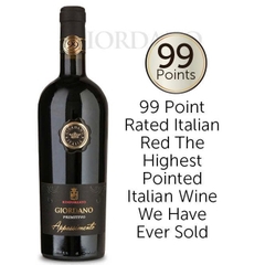 Rượu vang Rinforzato Giordano Primitivo Appassimento 99.
