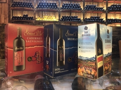 Rượu vang bịnh 3L Grand Val Cabernet Sauvignon .
