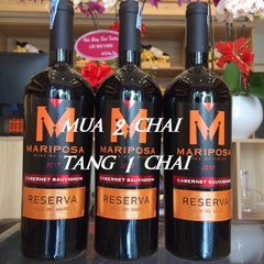 Rượu vang Chile Mariposa Reserva Cabernet Sauvignon .