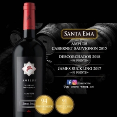 Rượu vang Amplus Cabernet Sauvignon Santa Ema.