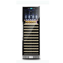 Tủ bảo quản rượu vang 168 chai + có treo ly.