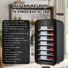 Tủ ướp vang VINOCAVE 22 chai