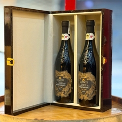 Set hộp 2 chai rượu Danti Salento Negroamaro