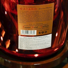 Kệ rượu 3L xi đỏ Cayard Vin de Bordeuax