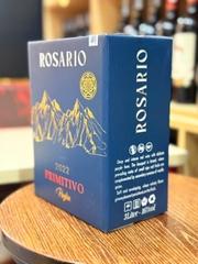 Rượu vang Ý 16 độ Rosario Primitivo Puglia 3L