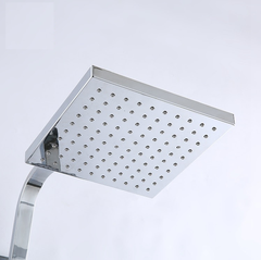 SC3326 - Sen cây nhiệt độ vuông đồng mạ crom bóng cao cấp