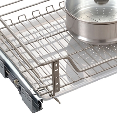 GT03 - Kệ bát đĩa cố định nan tròn nắp thùng cánh
