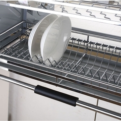 GK - Giá bát nâng hạ nan dẹt lắp cho tủ bếp