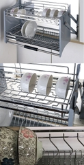 GT - Giá bát nâng hạ nan oval cao cấp