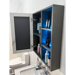 TC2059 - Tủ chậu nhựa PVC, mặt đá chống xước, chậu sứ âm. kích thước 50x60cm