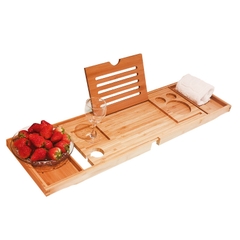 KB714 - Bồn tắm sục massager cao cấp, kích thước1700x700x600m. Tặng kèm kệ gỗ