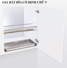 GV01 - Giá bát cố định chữ V inox 304 cao cấp