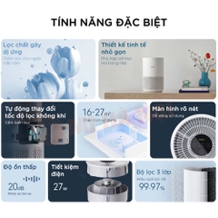 Air Purifier 4 Compact - Máy lọc không khí Xaomi công suất tốt đa 27W