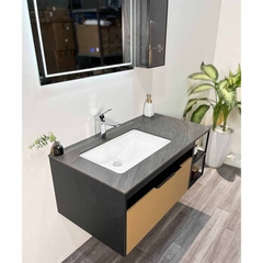 TỦ CHẬU NHỰA MẶT ĐÁ CHỐNG XƯỚC CHẬU SỨ ÂM TC2061