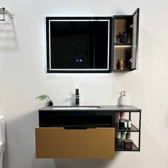 TỦ CHẬU NHỰA MẶT ĐÁ CHỐNG XƯỚC CHẬU SỨ ÂM TC2061