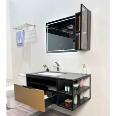TỦ CHẬU NHỰA MẶT ĐÁ CHỐNG XƯỚC CHẬU SỨ ÂM TC2061